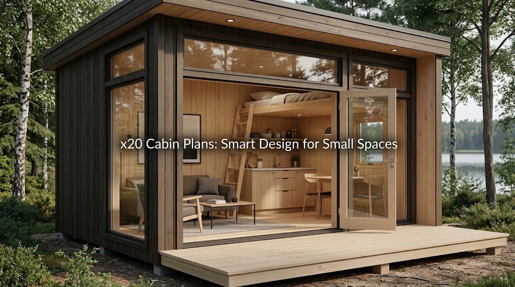 Explore x20 Cabin Plans: Smart Design for Efficient Living