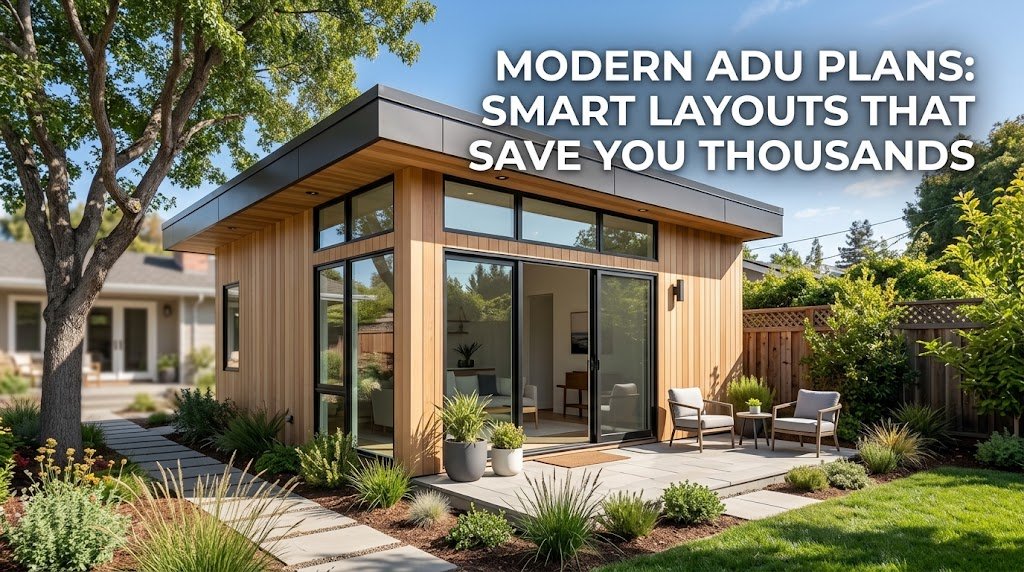Affordable Modern ADU Plans: Smart Design Solutions