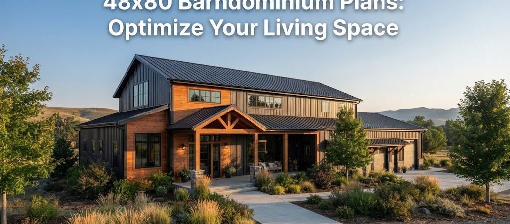 48×80 Barndominium Plans: Spacious Living & Customization
