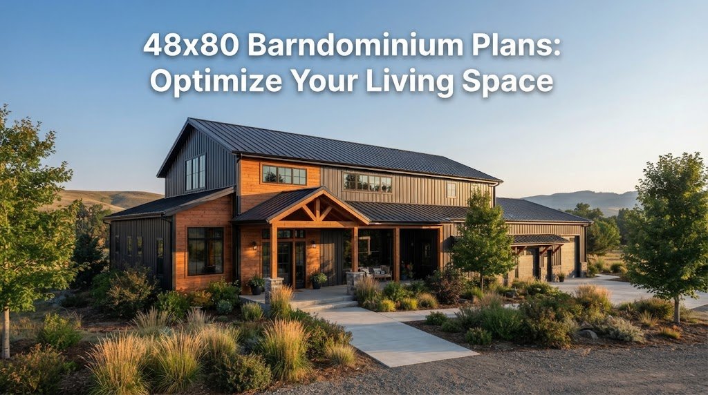 48×80 Barndominium Plans: Spacious Living & Customization