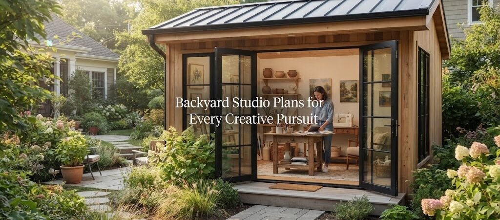 Backyard Studio Plans for Every Creative Pursuit