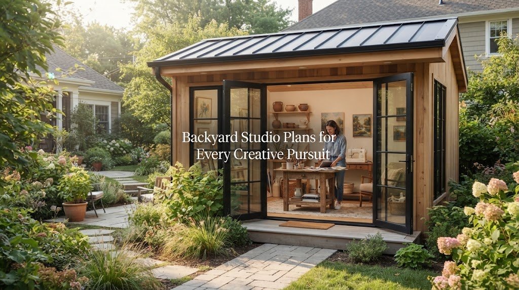 Backyard Studio Plans for Every Creative Pursuit