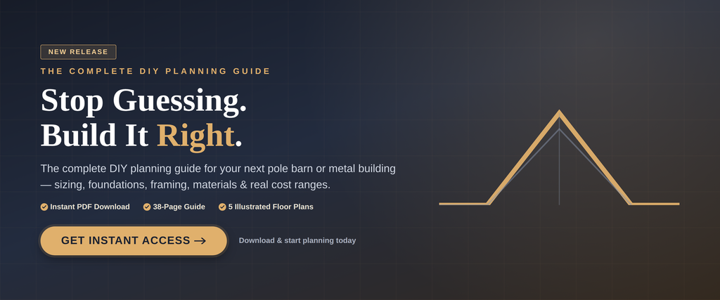 30x40 Pole Barn Plans: What to Think About Before You Build