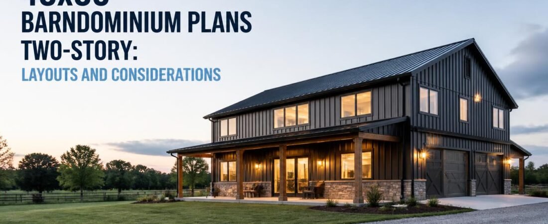 48×80 Two-Story Barndominium Plans: Optimize Your Space