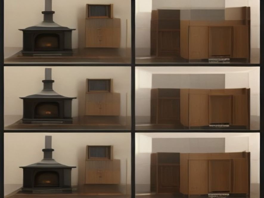 Visual infographic summary for Key Features of the Wood Stove Nook ("x28 Cabin Plans With Wood Stove Nook)