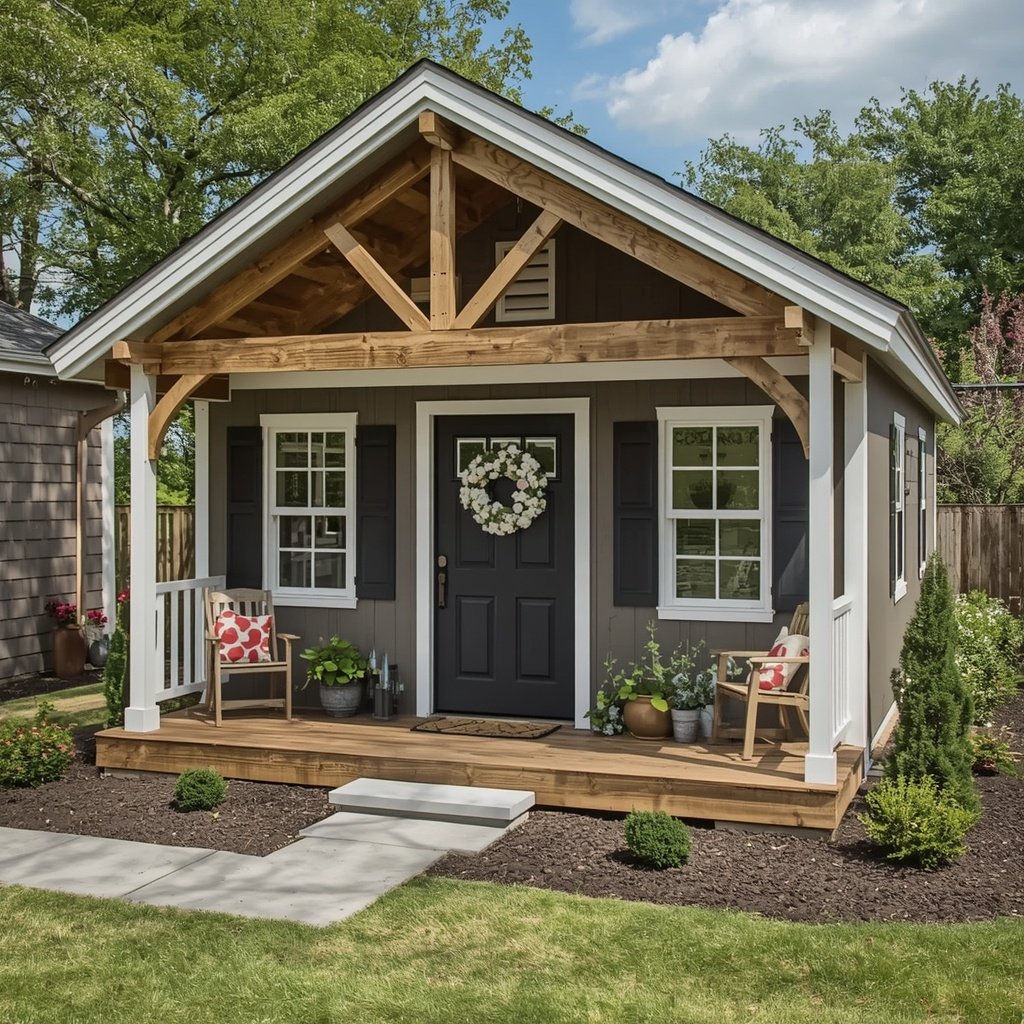Shed Plans with Porch: Enhance Function and Curb Appeal